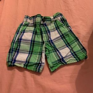 US Polo Association 24 mo plaid shorts